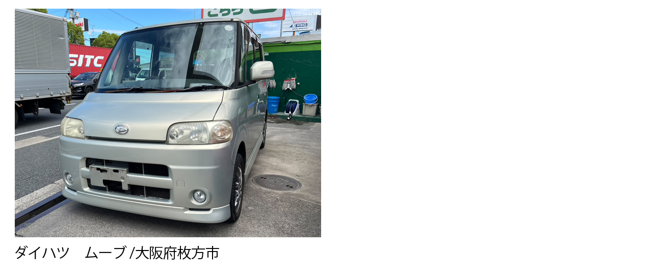 大阪 枚方市 廃車買取情報 軽自動車